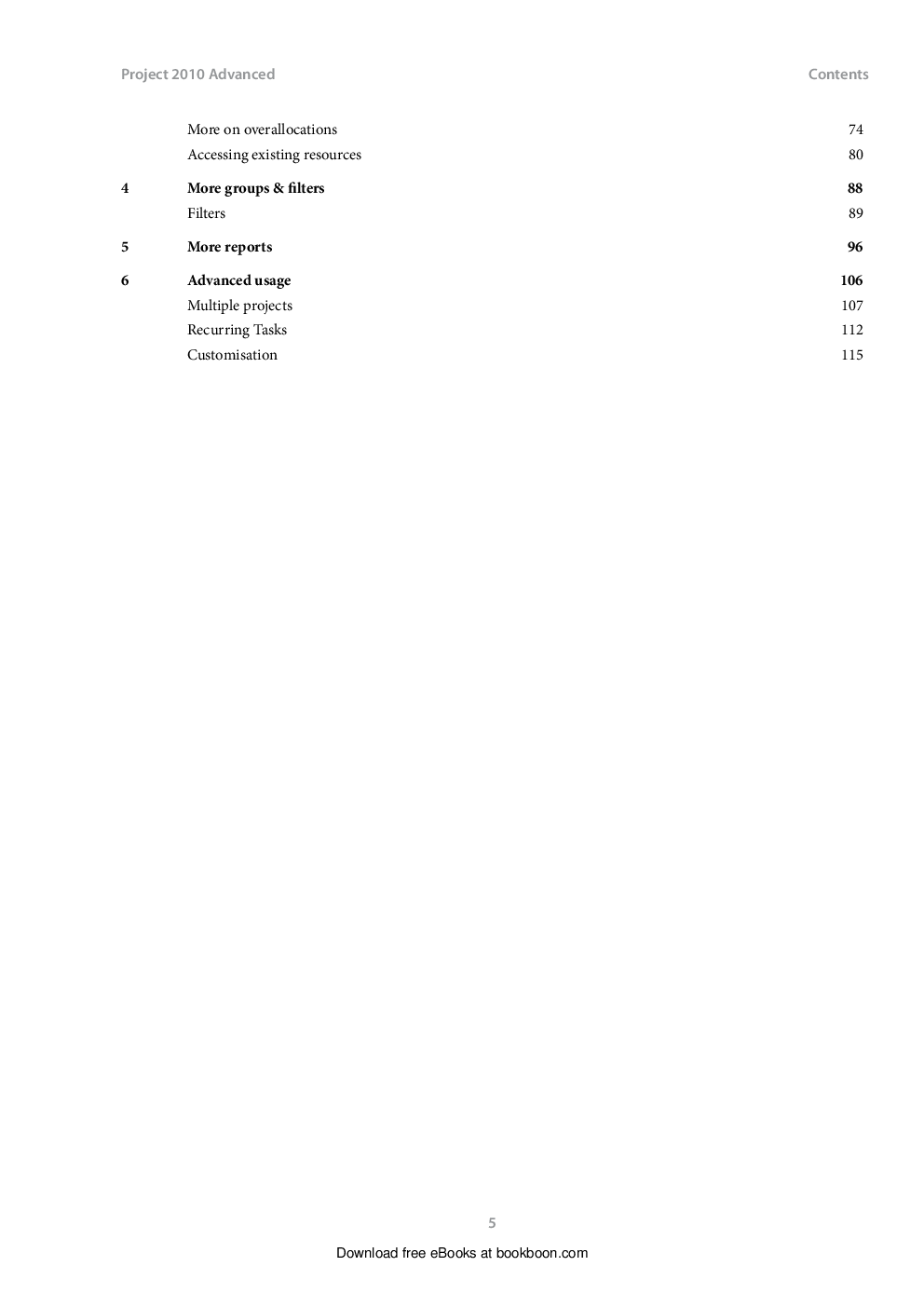 Project 2010 Advanced - Page 5