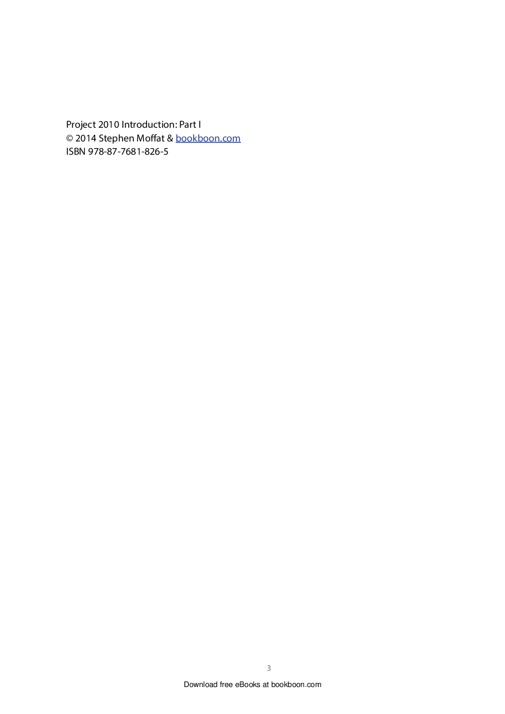 Project 2010 Introduction Part-I - Page 3