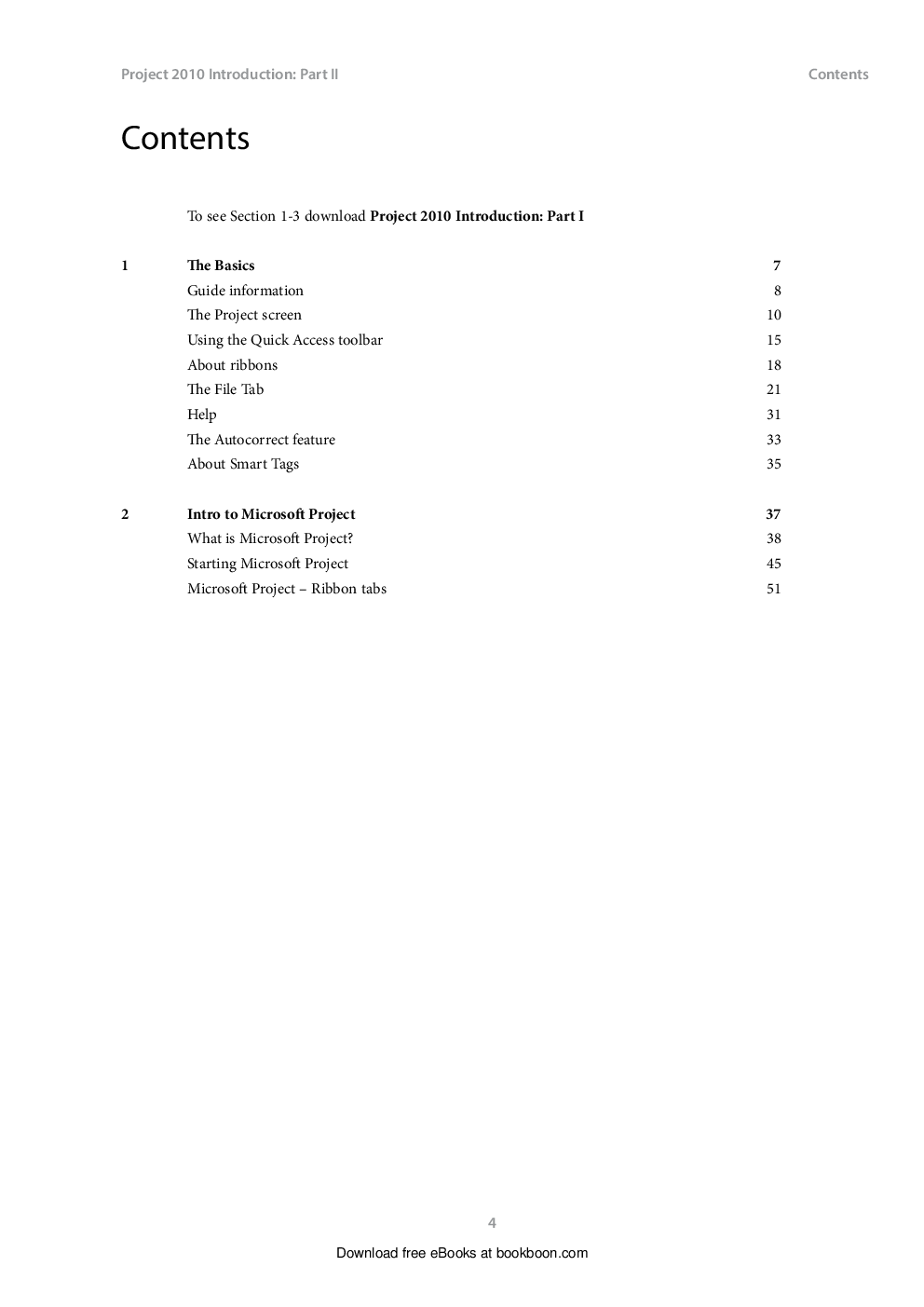 Project 2010 Introduction Part-II - Page 4