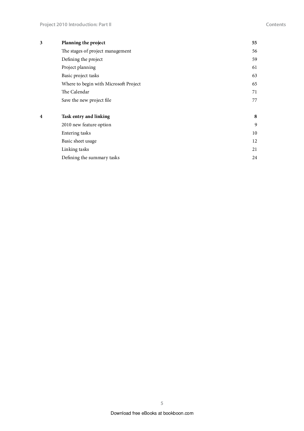 Project 2010 Introduction Part-II - Page 5