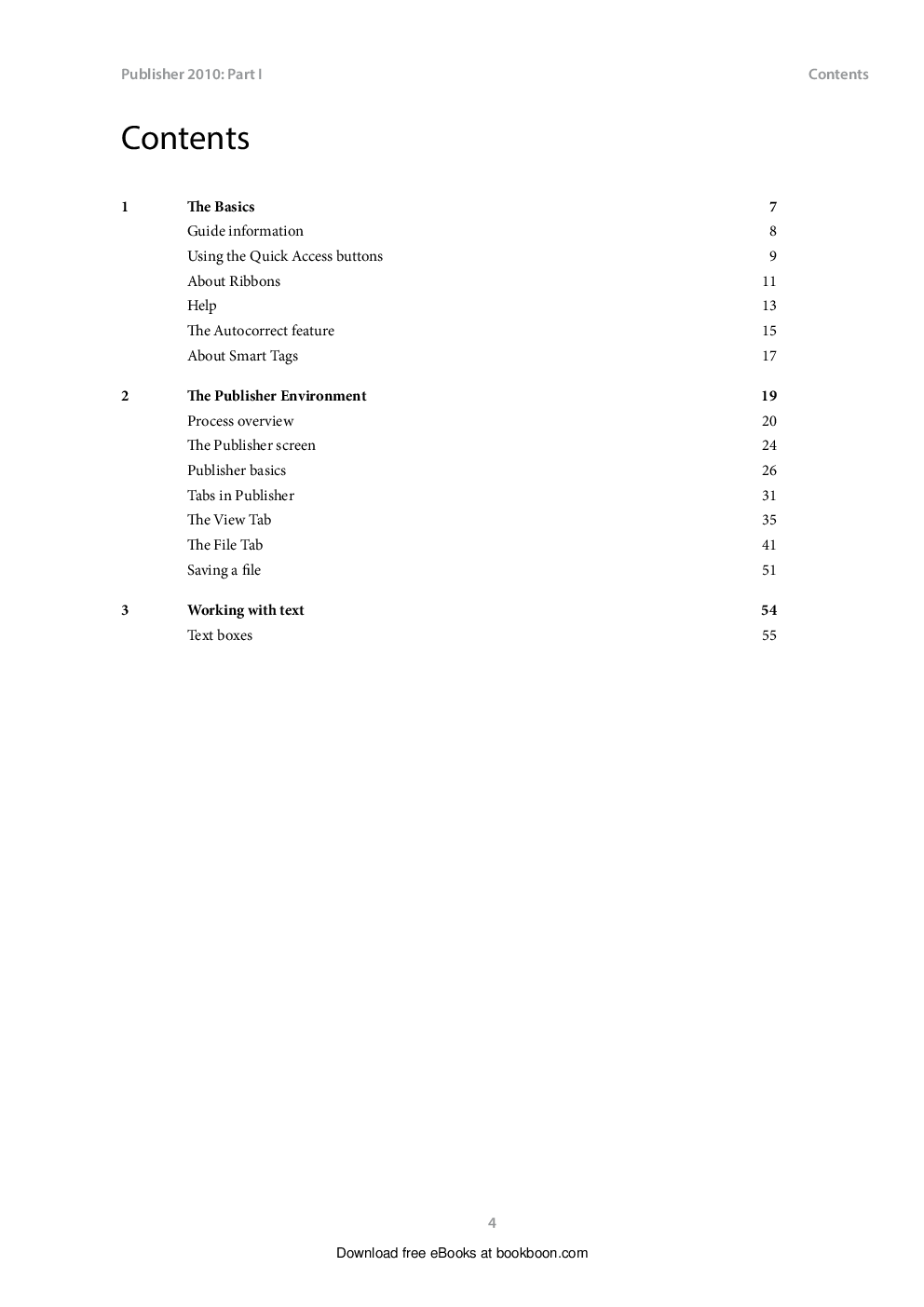 Publisher 2010 Part-I - Page 4