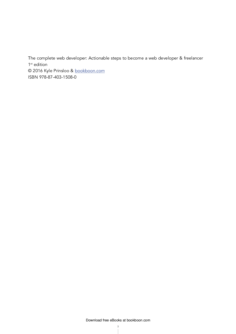 The Complete Web Developer - Page 3