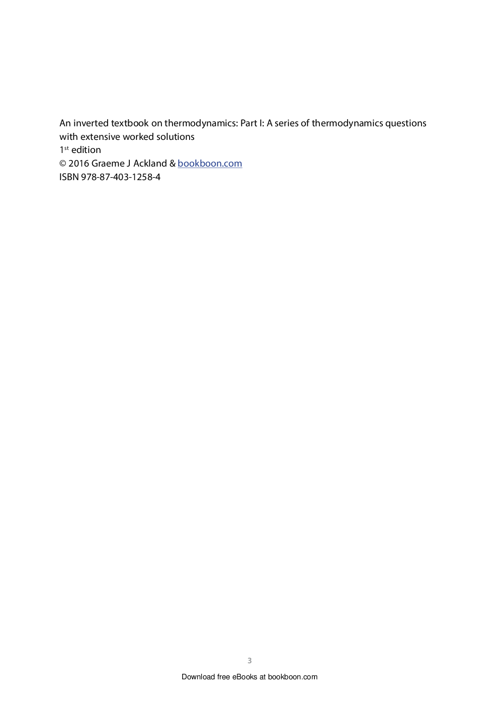 An Inverted Textbook On Thermodynamics Part I - Page 3