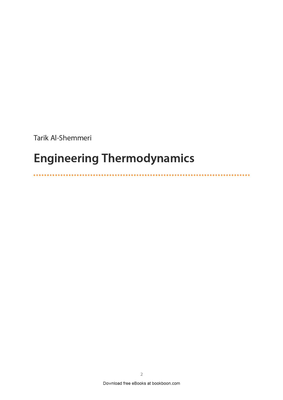 Engineering Thermodynamics - Page 2