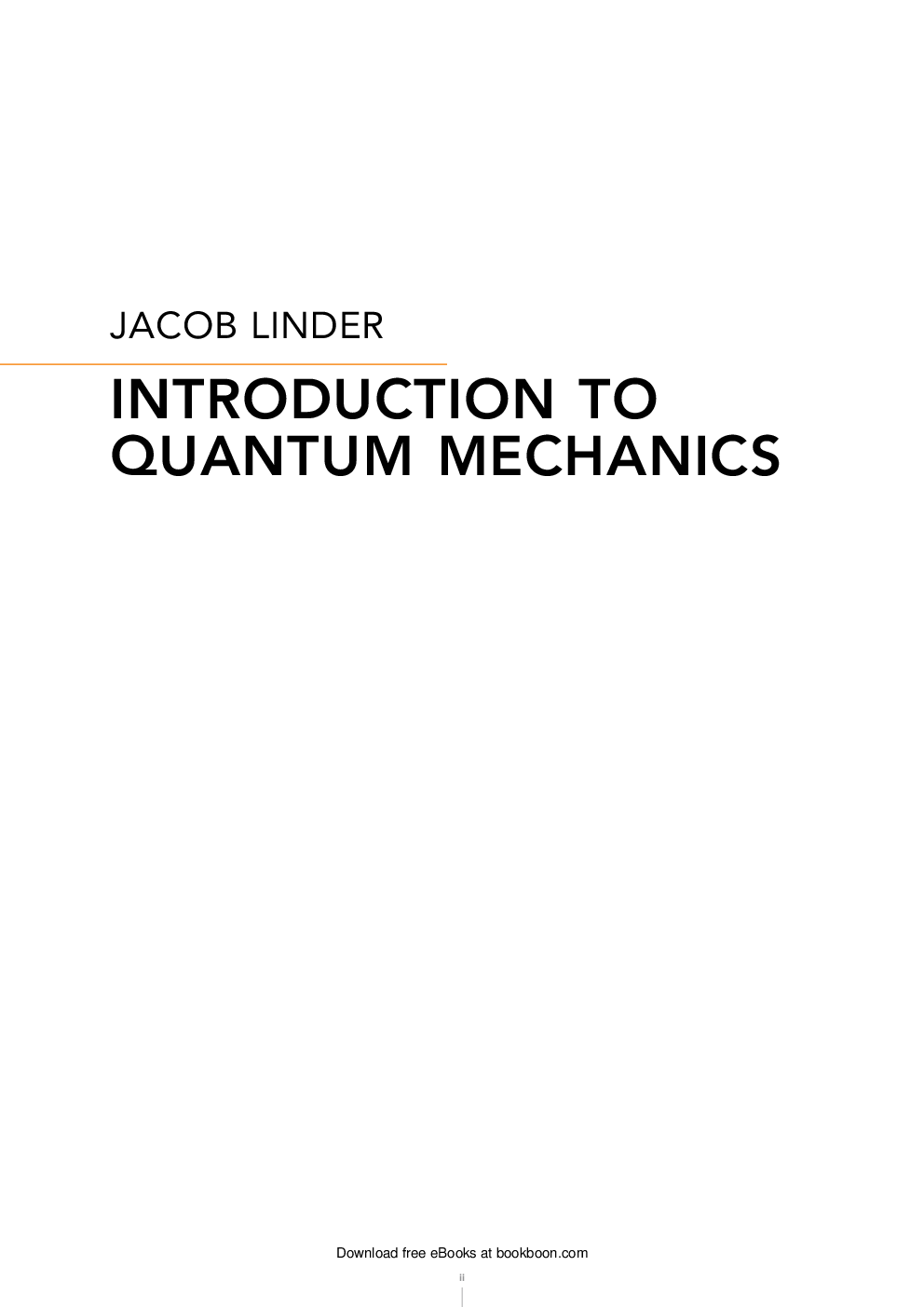 Introduction To Quantum Mechanics - Page 2