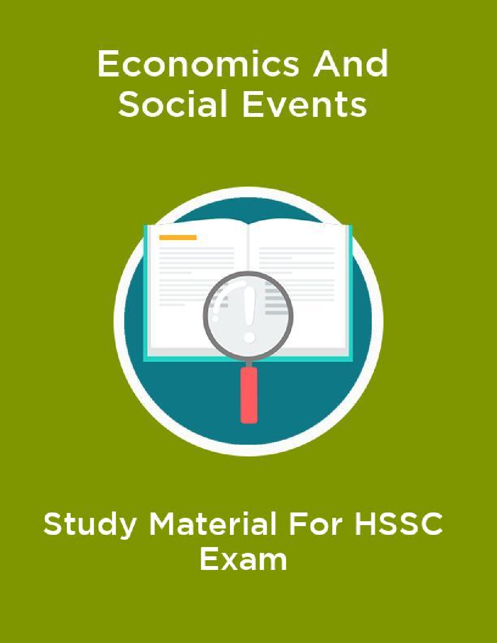 Economics And Social Events Study Material For HSSC Exam - Page 1