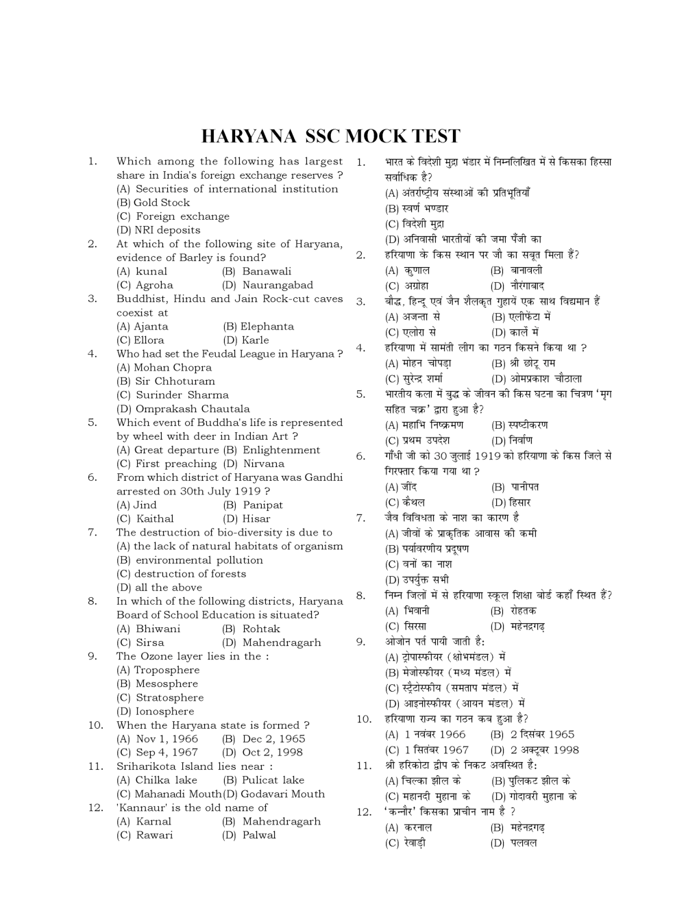HSSC  Sample Paper-41 - Page 2