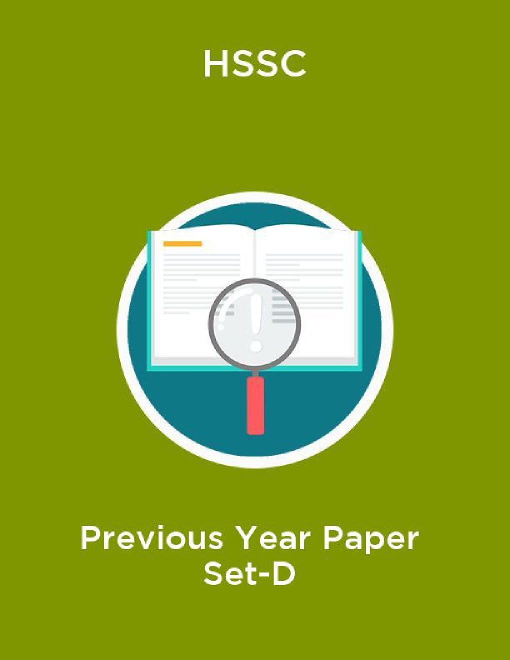 HSSC Previous Year Paper Set-D - Page 1
