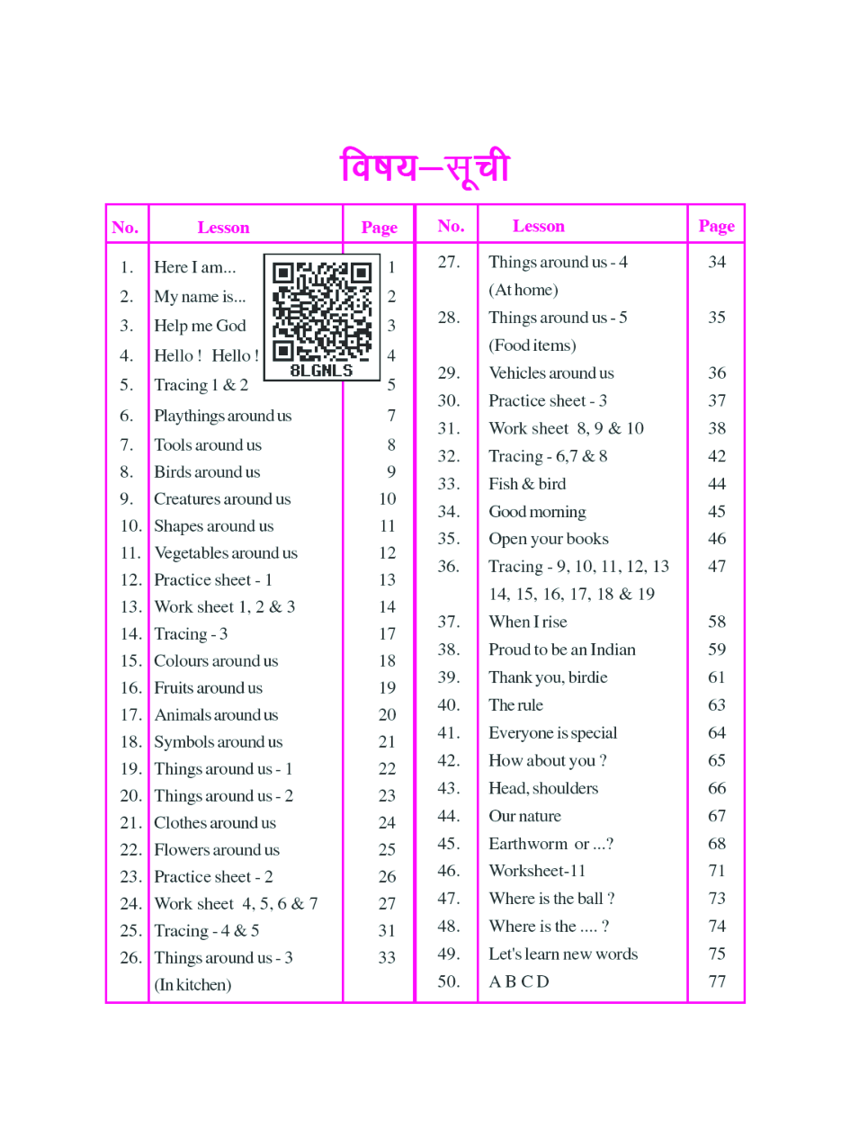 CGBSE English Textbook For Class-1 (2019-2020) - Page 5