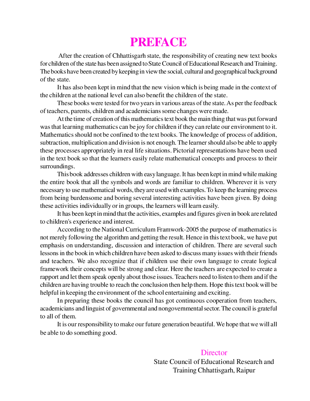 CGBSE Mathemaitics Textbook For Class-4 (2019-2020) - Page 4