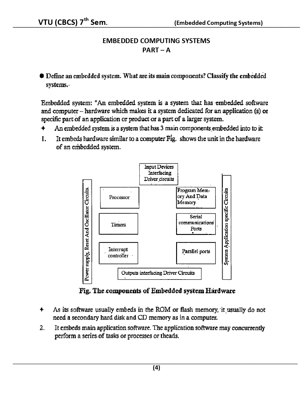 Embedded Computing Systems For VTU BE 7th Sem Computer Science Engineering - Page 5