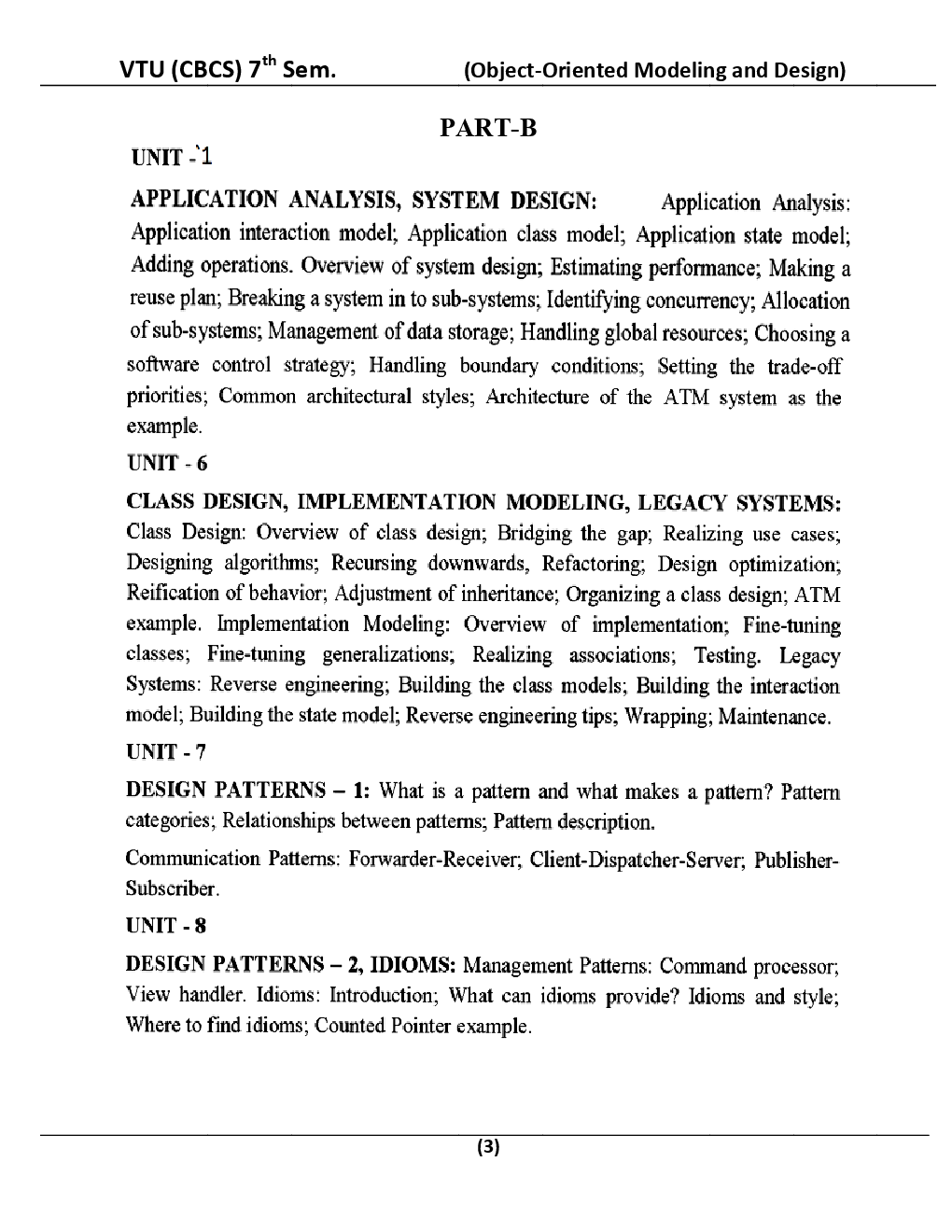 Object-Oriented Modeling And Design  For VTU BE 7th Sem Computer Science Engineering - Page 4