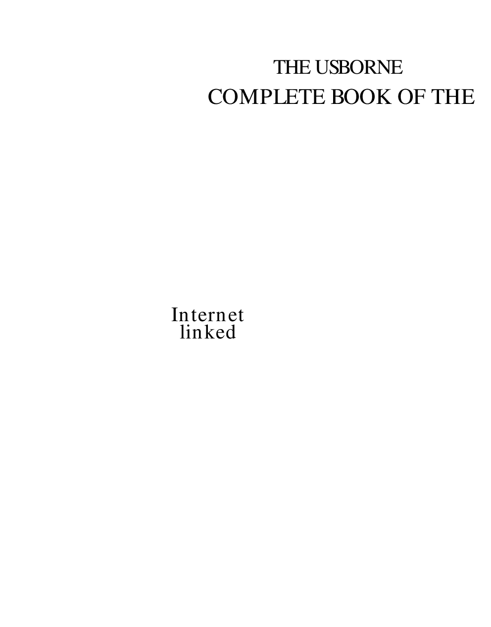 The Usborne Complete Book of The Human Body - Page 1