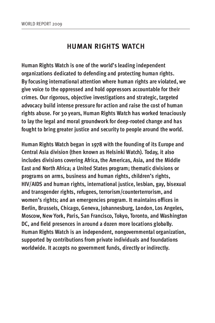 World Report 2009 - Page 4