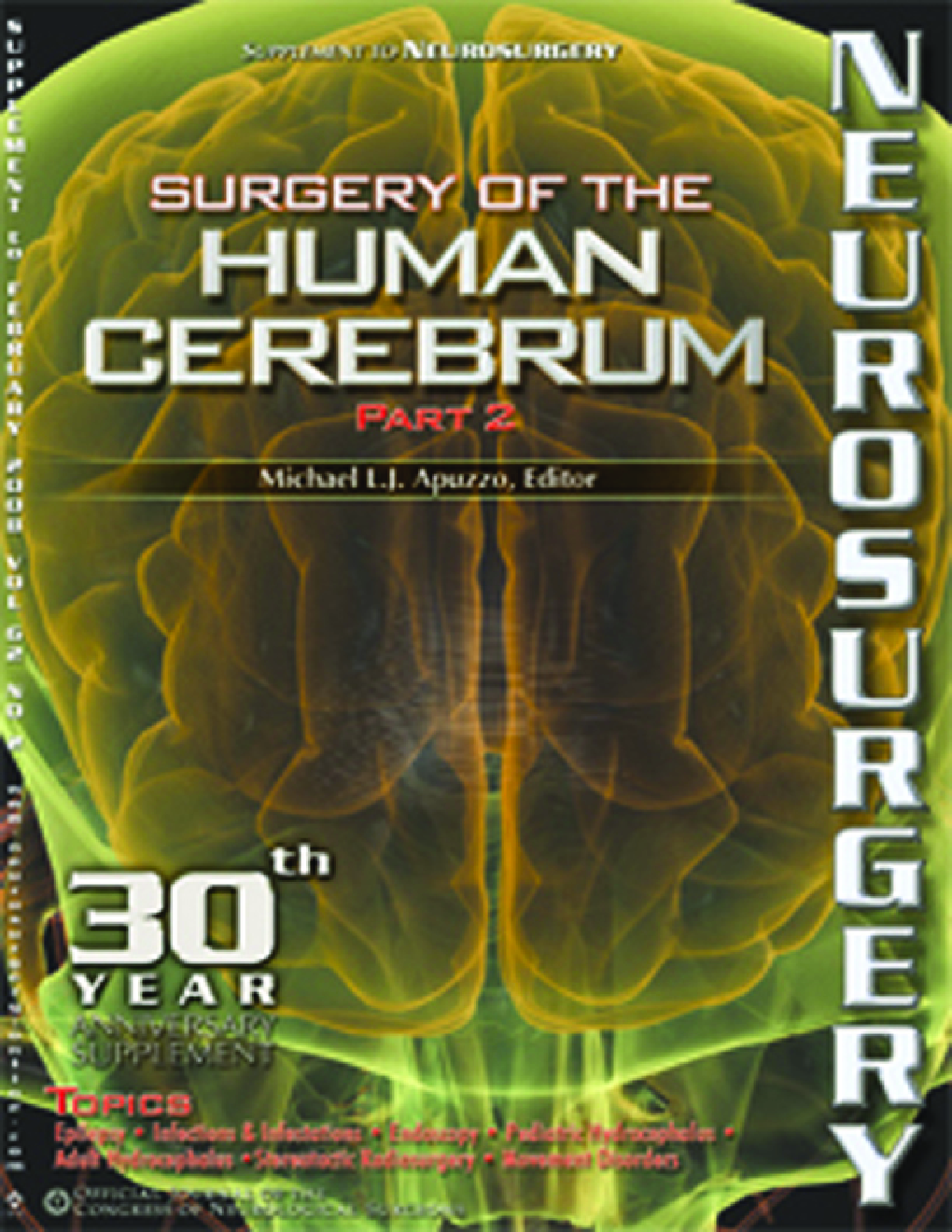 Surgery of The Human Cerebrum Part-II - Page 1