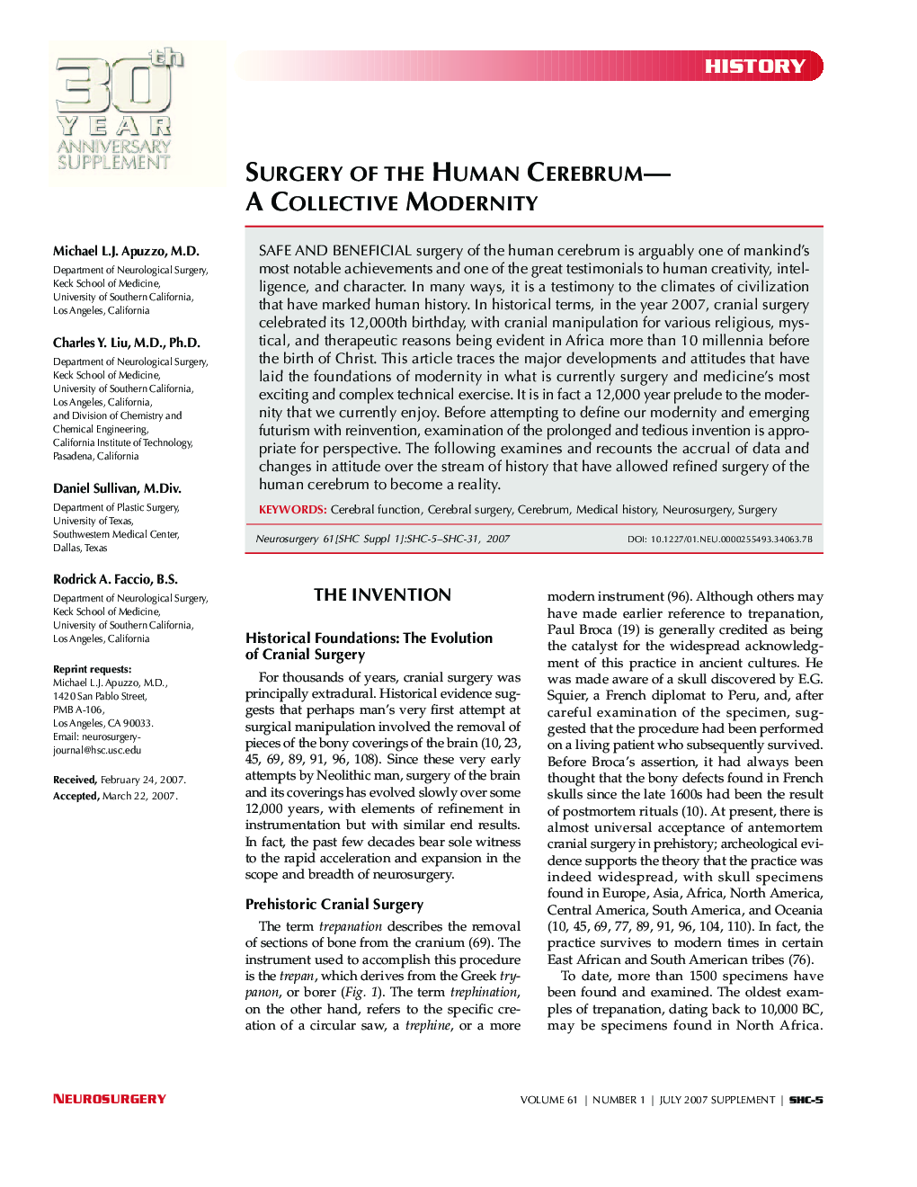 Surgery of The Human Cerebrum Part-I - Page 3