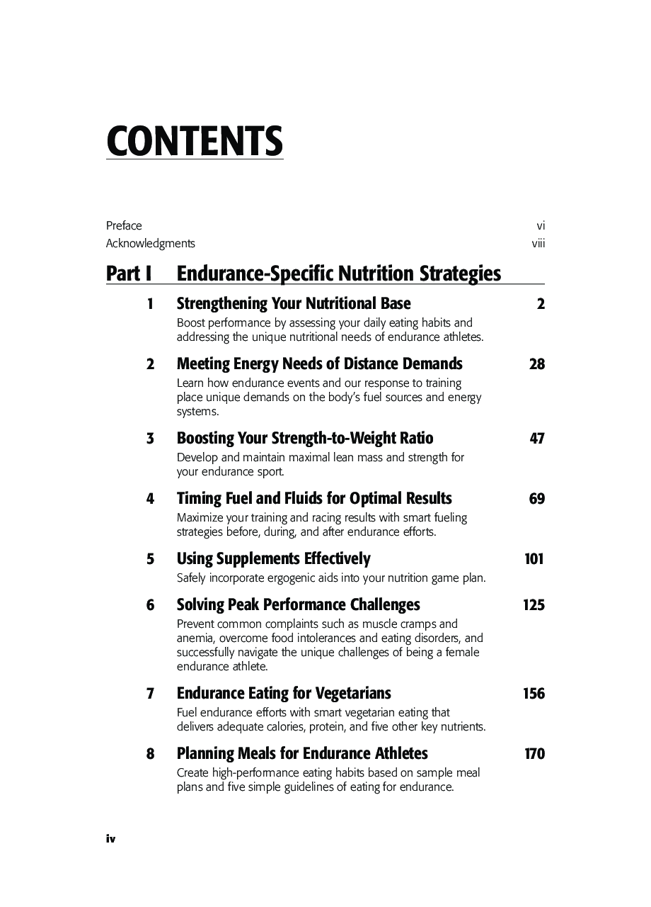 Endurance Sports Nutrition - Page 4