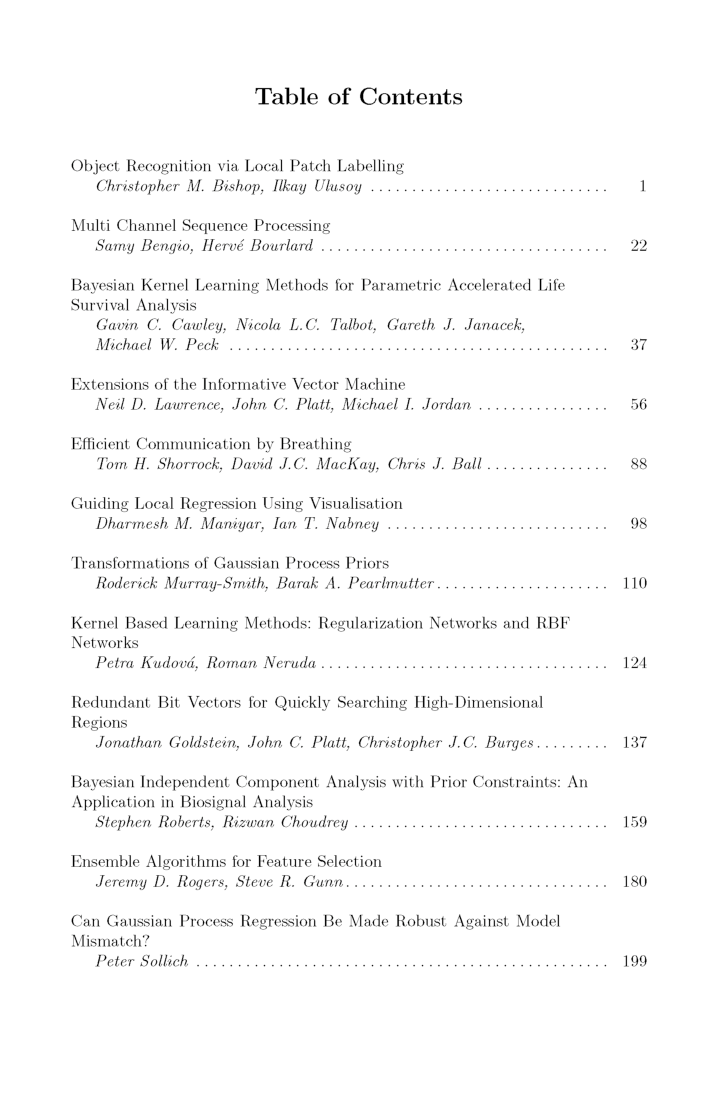 Deterministic And Statistical Methods In Machine Learning - Page 5