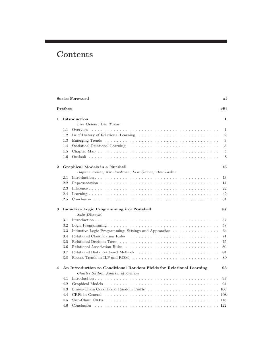 Introduction To Statistical Relational Learning - Page 5
