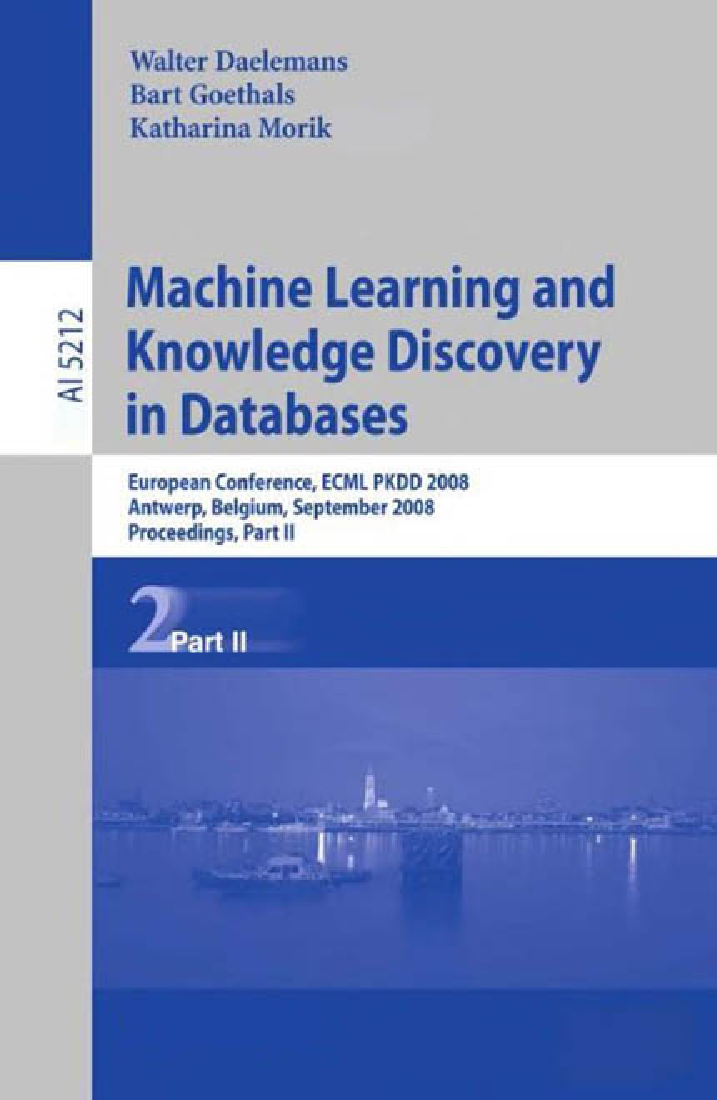 Machine Learning And Knowledge Discovery In Databases - Page 1