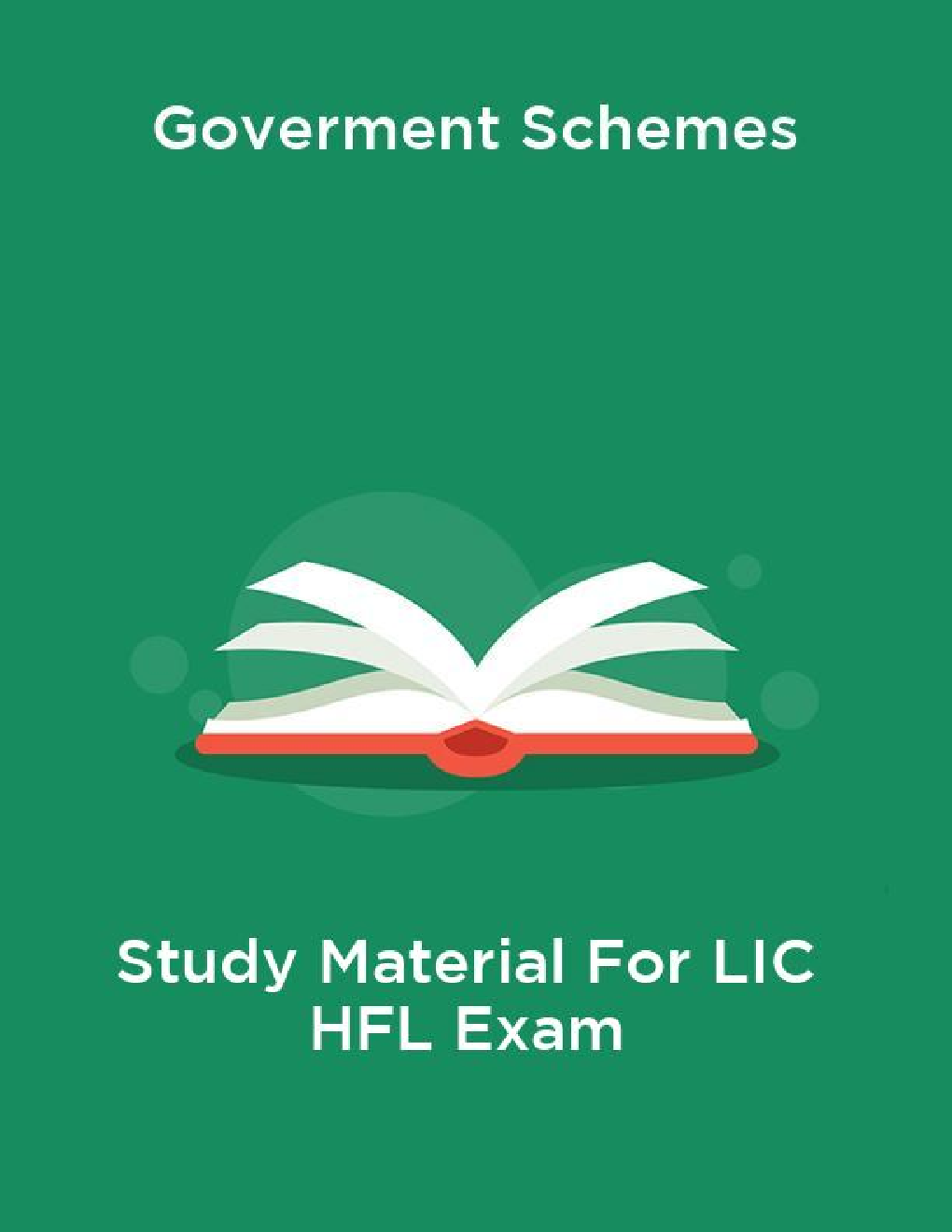 Goverment Schemes Study Material For LIC HFL Exam - Page 1