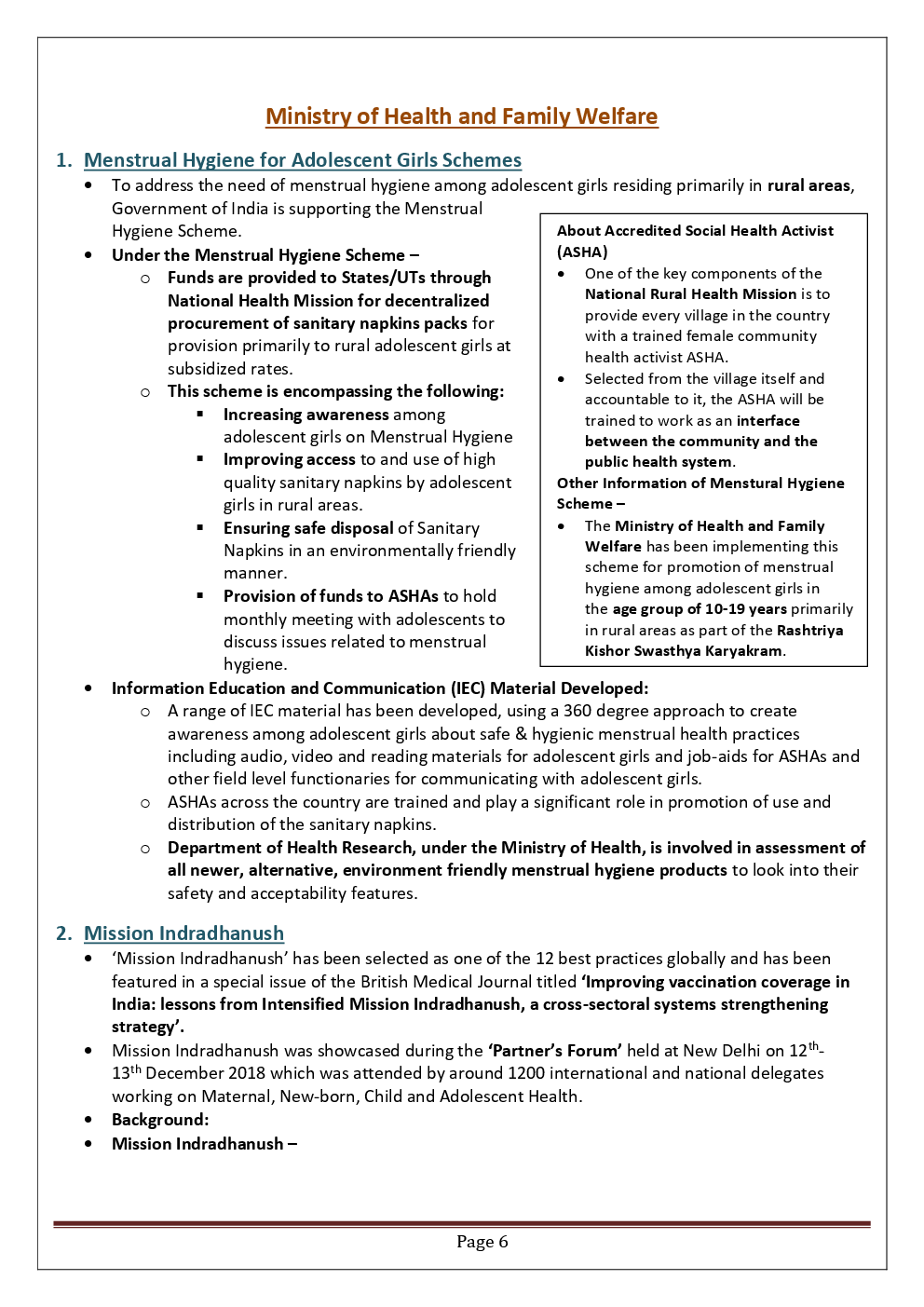 Goverment Schemes Study Material For LIC HFL Exam - Page 4
