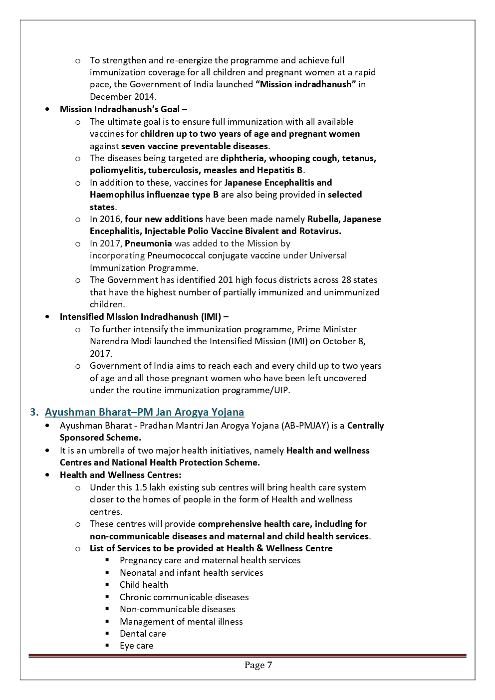Goverment Schemes Study Material For LIC HFL Exam - Page 5