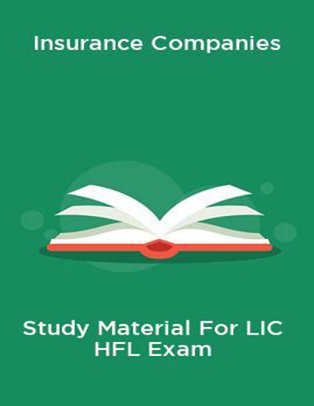 Insurance Companies Study Material For LIC HFL Exam - Page 1