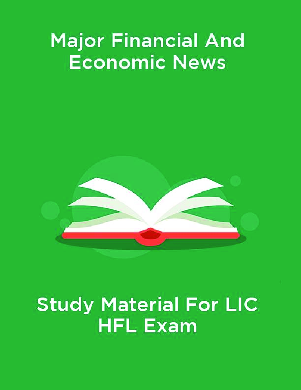 Major Financial And Economic News Study Material For LIC HFL Exam - Page 1