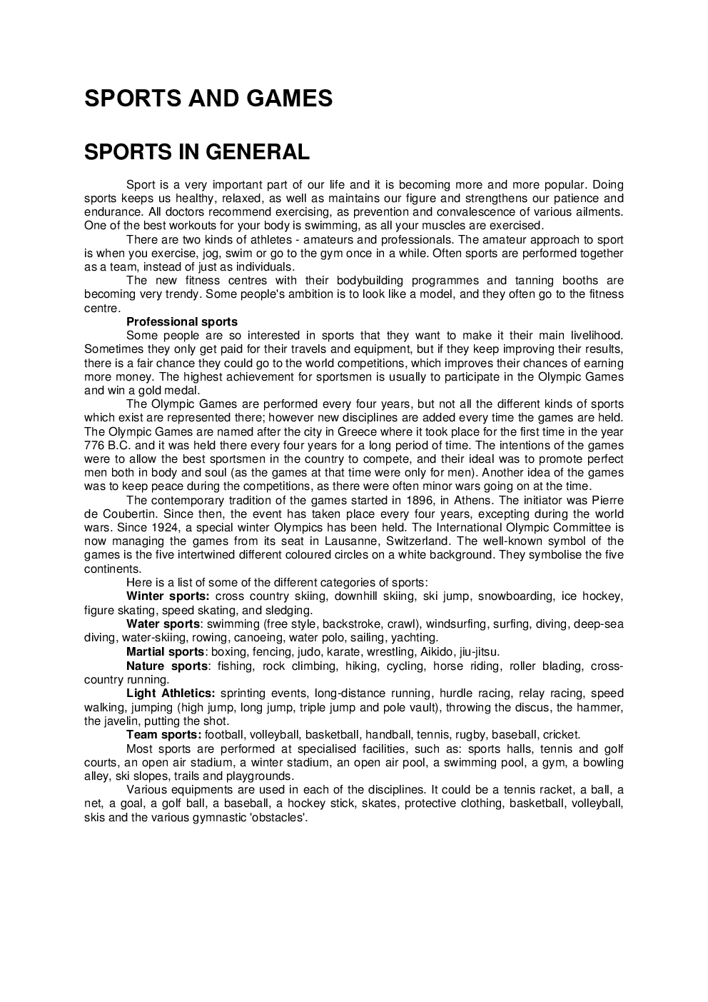 Sports And List Of Important Days Study Material For LIC HFL Exam - Page 3