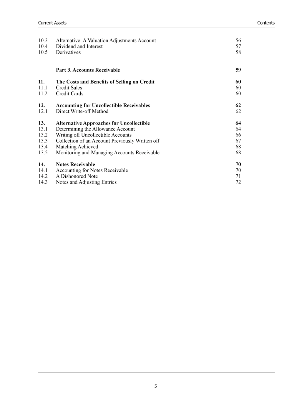 Current Assets - Page 5