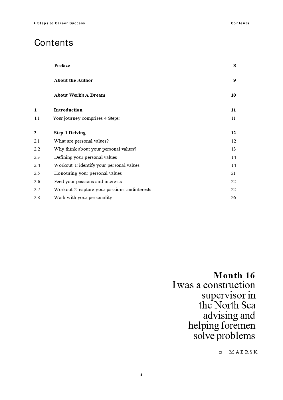 4 Steps To Career Success - Page 4