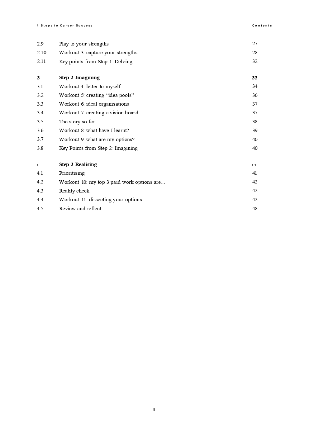 4 Steps To Career Success - Page 5