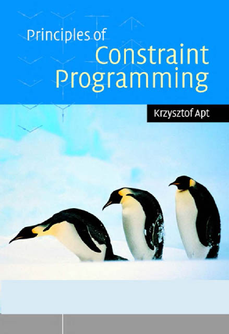 Principles Of Constraint Programming - Page 1