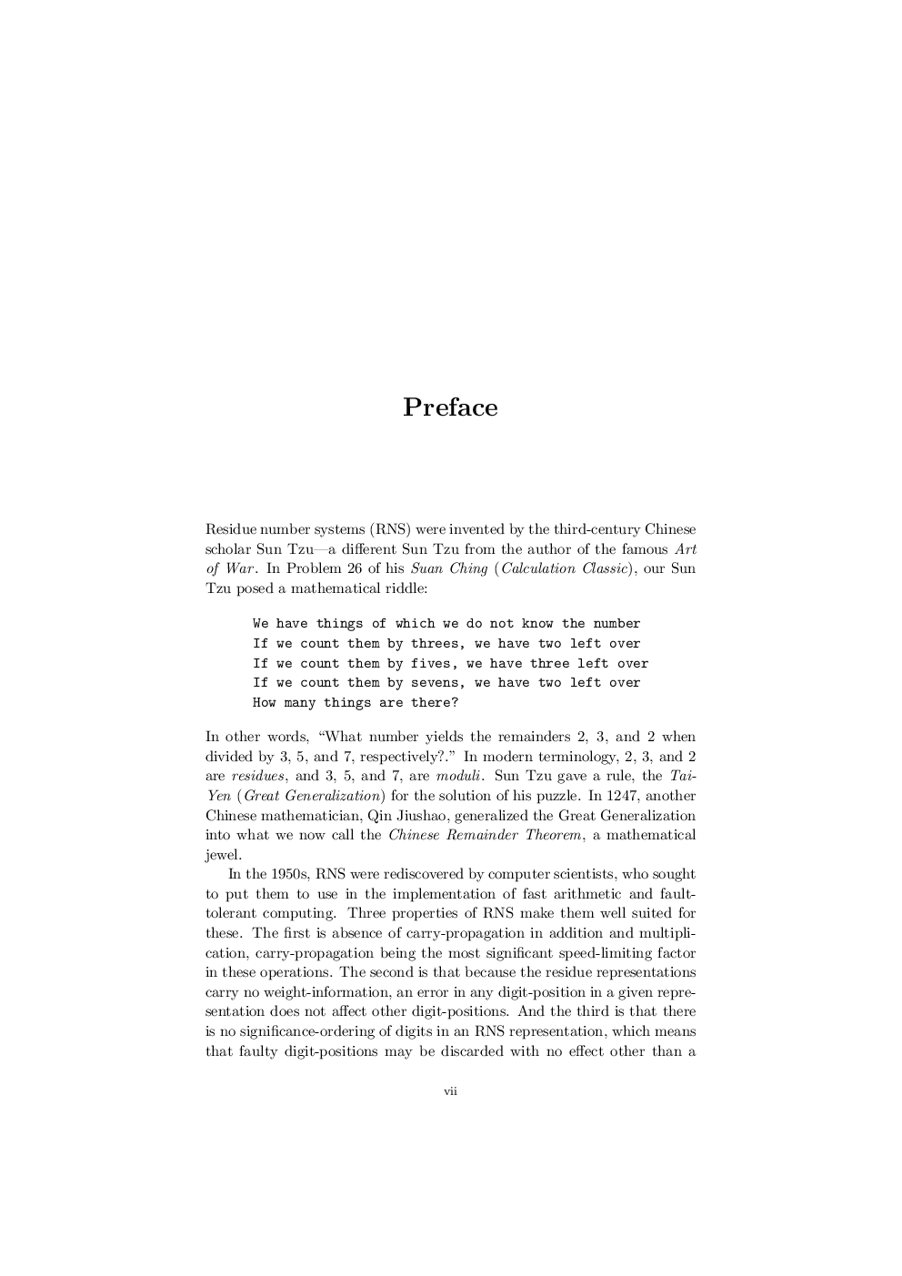 Residue Number Systems - Page 5