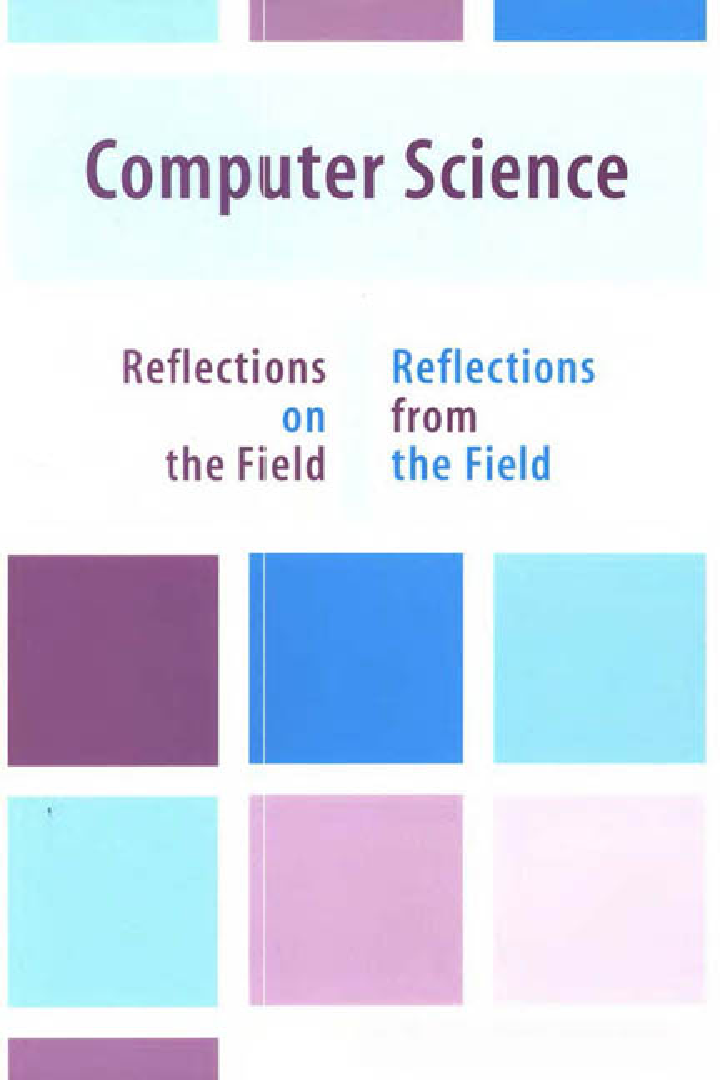 Computer Science Reflections On The Field And From The Field - Page 1
