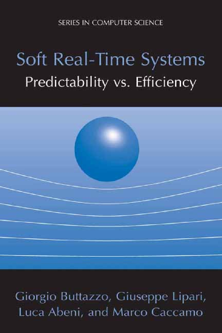 Soft Real Time Systems Predictability VS Efficiency - Page 1
