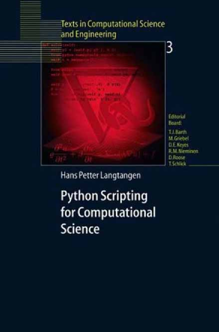 Python Scripting For Computational Science - Page 1
