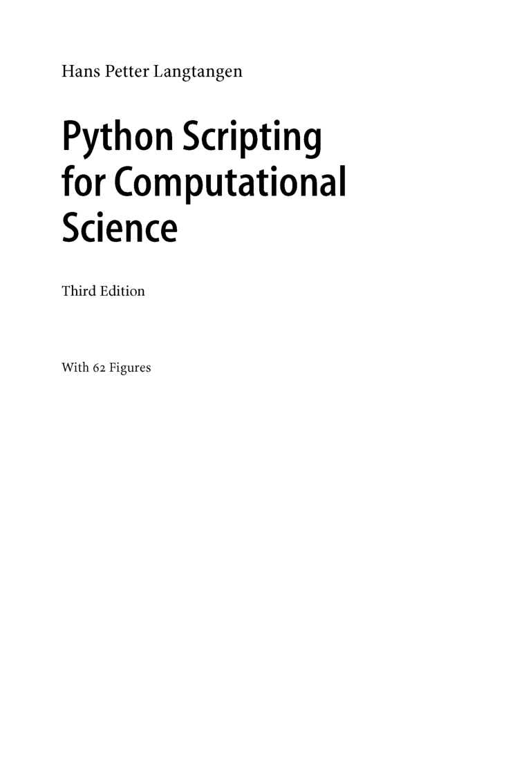 Python Scripting For Computational Science - Page 2