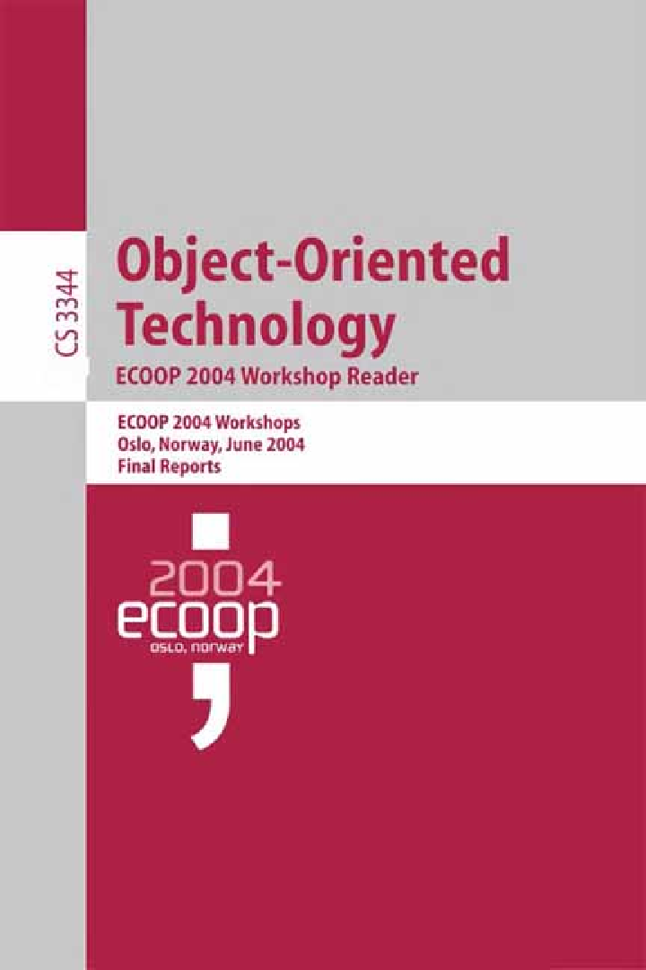 Object Oriented Technology - Page 1