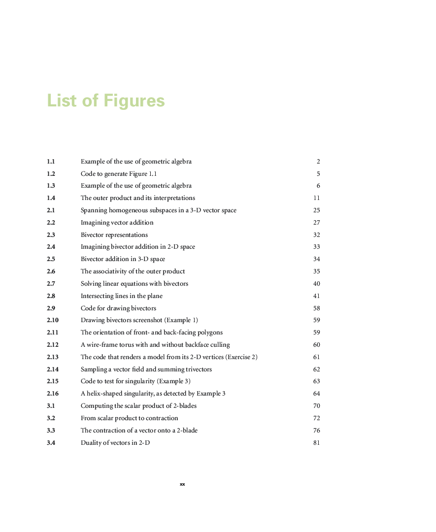 Geometric Algebra For Computer Science - Page 2