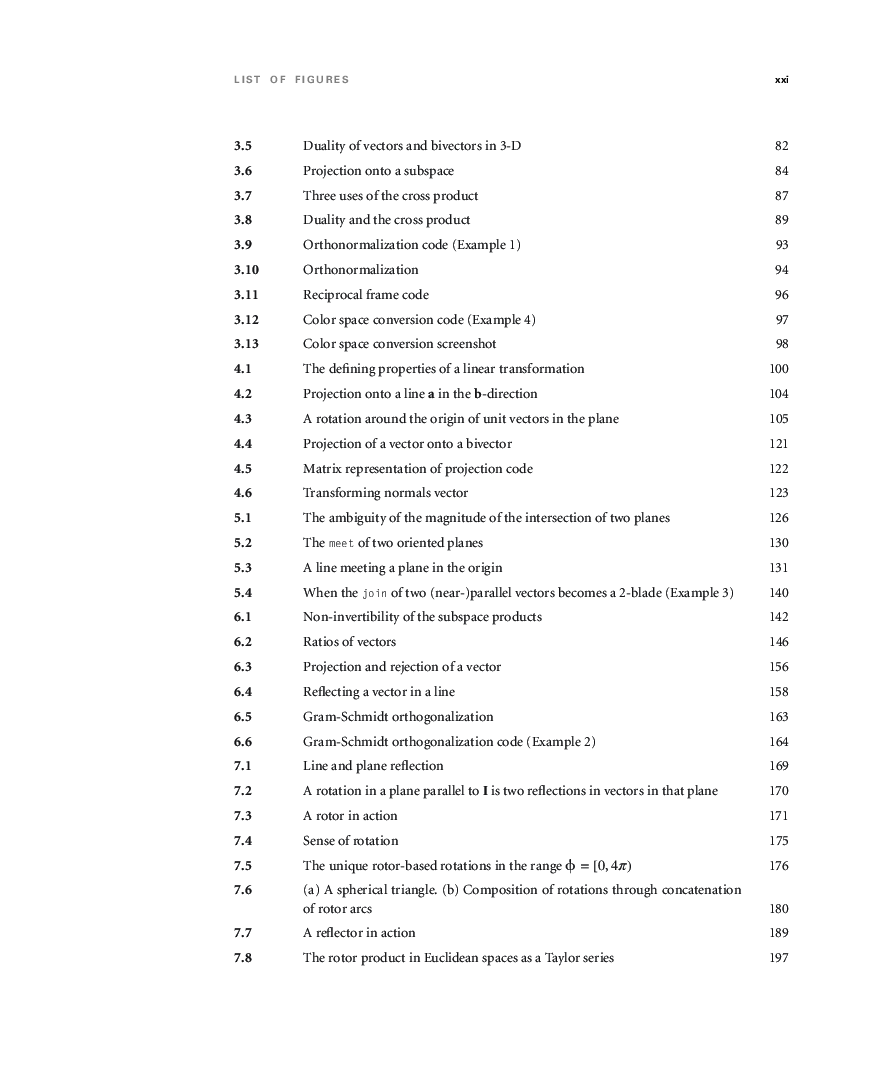 Geometric Algebra For Computer Science - Page 3