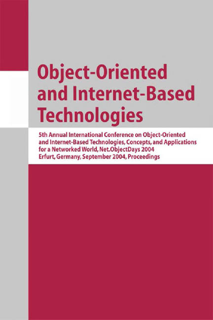 Object Oriented And internet Based Technologies - Page 1