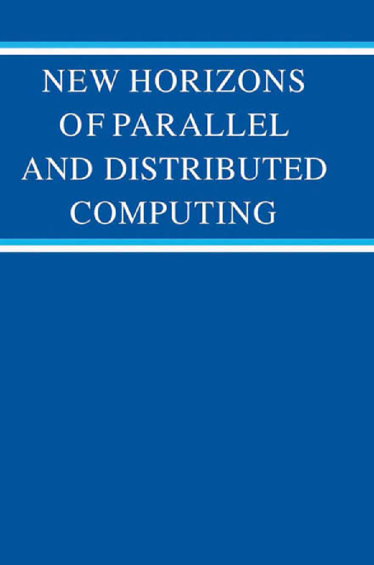 New Horizons Of Parallel And Distributed Computing - Page 1