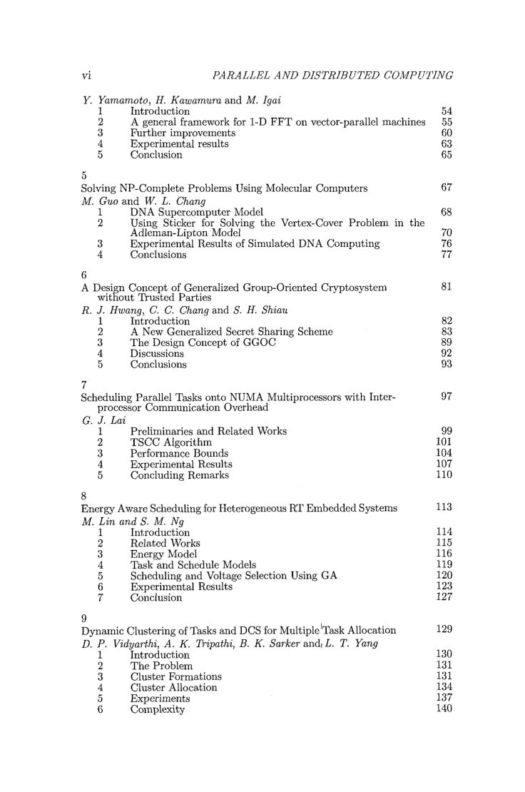 New Horizons Of Parallel And Distributed Computing - Page 5