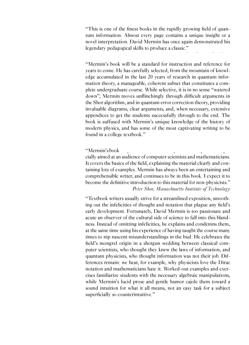 Quantum Computer Science An Introduction - Page 3