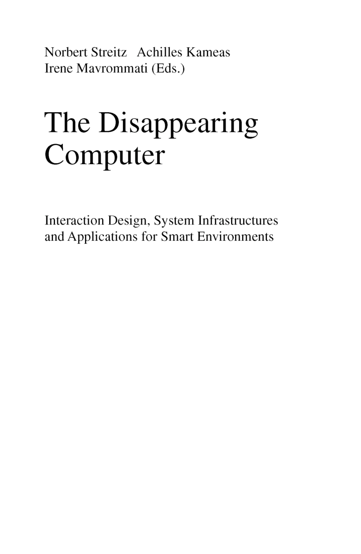 The Disappearing Computer - Page 3