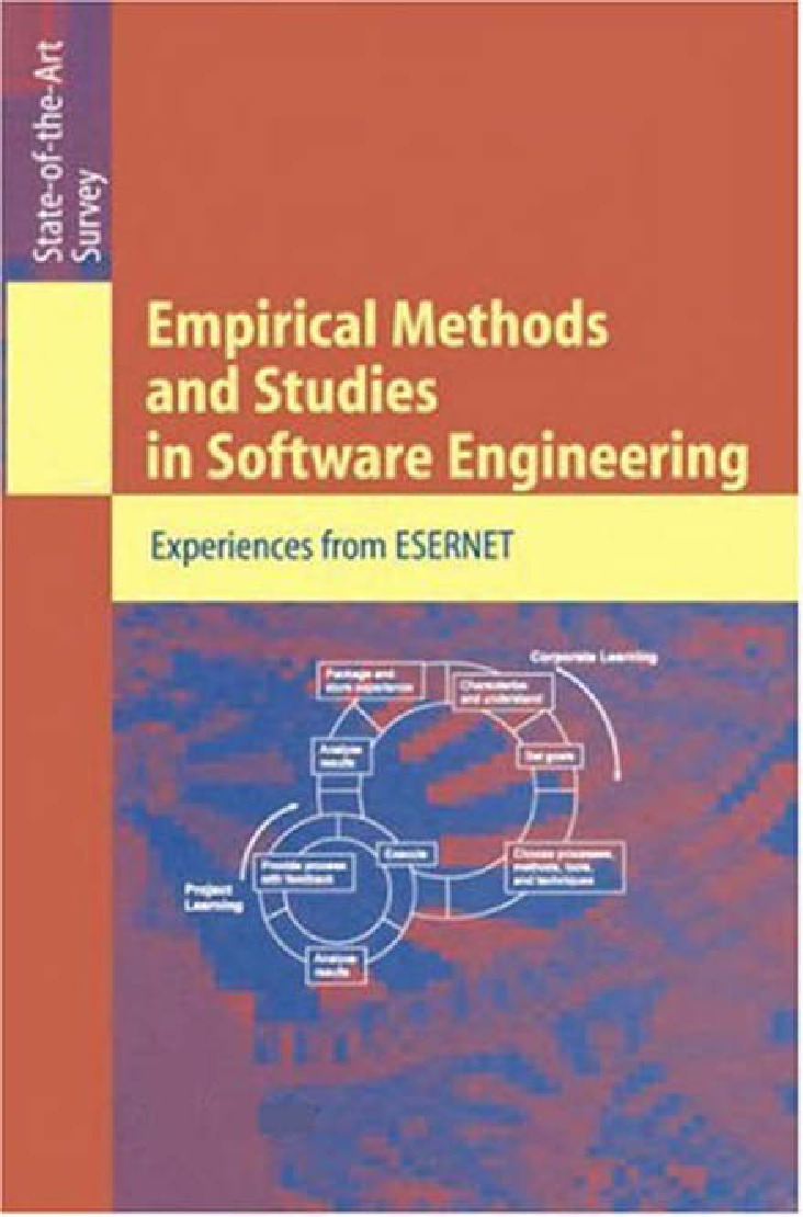 Empirical Methods And Studies In Software Engineering - Page 1