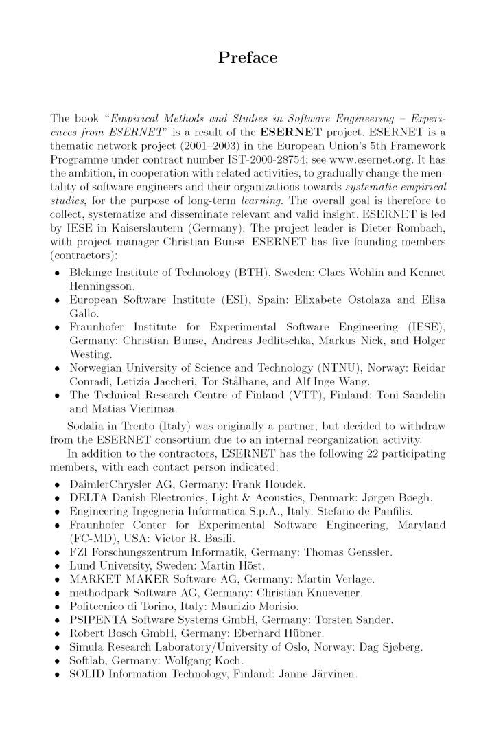Empirical Methods And Studies In Software Engineering - Page 5