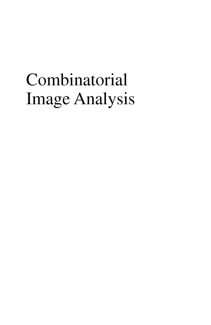 Combinatorial Image Analysis - Page 3